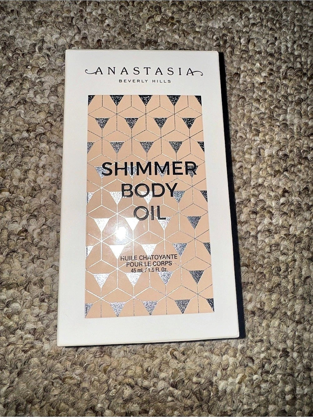 Anastasia Beverly Hills Shimmer Body Oil -“White” NWT retail $38